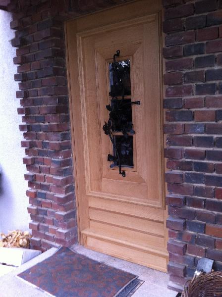 Haustr in Eiche Natur