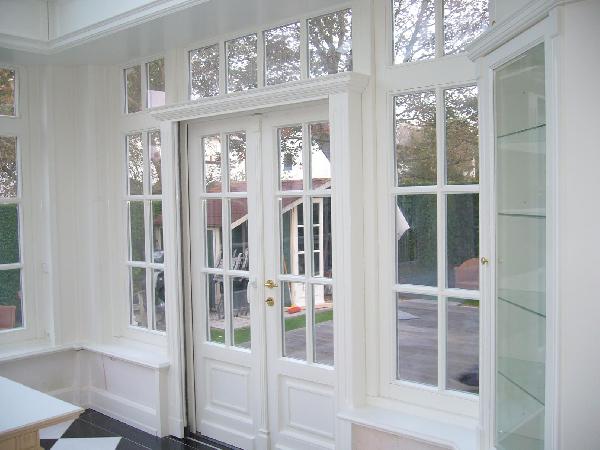 Orangerie in Belgien Innenansicht