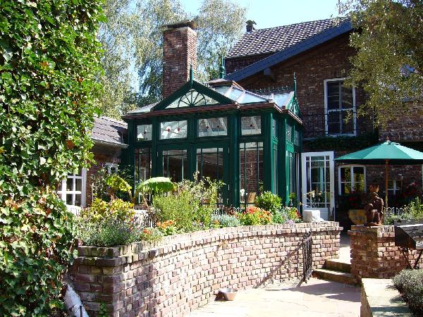 Wintergarten auf Burg Bocholt Ansicht