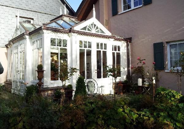 Wintergarten im Westerwald Ansicht