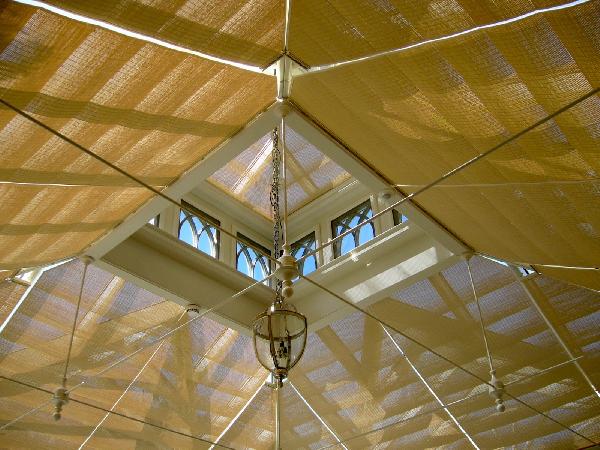 Wintergarten in Paderborn Detail Beschattung