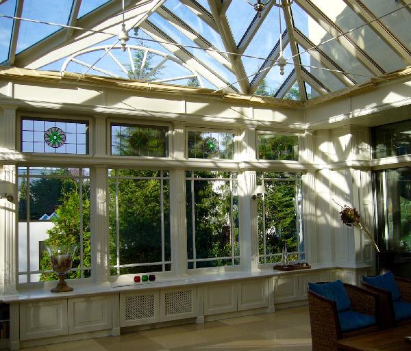 Wintergarten in Paderborn Innenausbau Ansicht 2