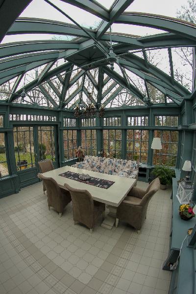 englischer Wintergarten in Magdeburg Innenansicht