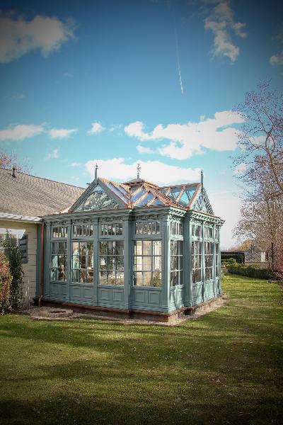 englischer Wintergarten in Magdeburg Au�enansicht 2