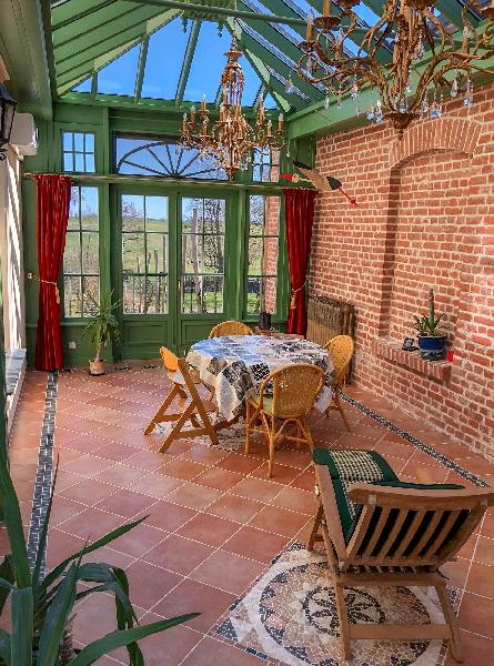 viktorianischer Wintergarten auf einer Garage Innenansicht 4 viktorianischer Wintergarten auf einer Garage Innenansicht 4